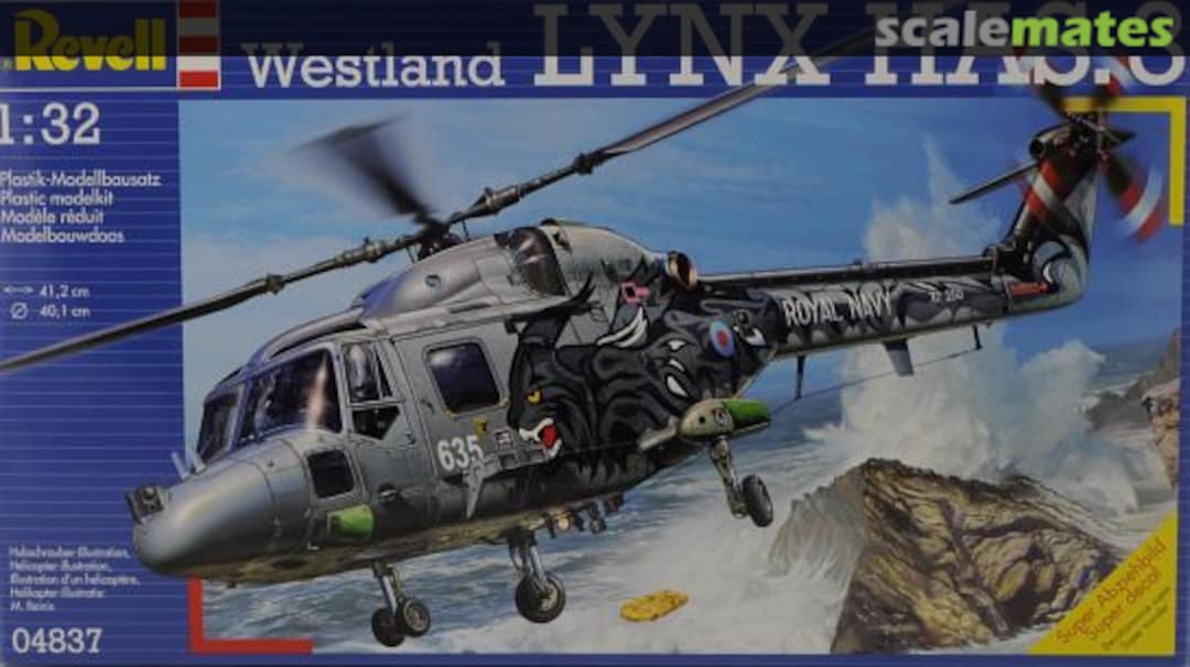Boxart Westland Lynx HAS. 3 04837 Revell Boxart Westland Lynx HAS. 3 04837 Revell