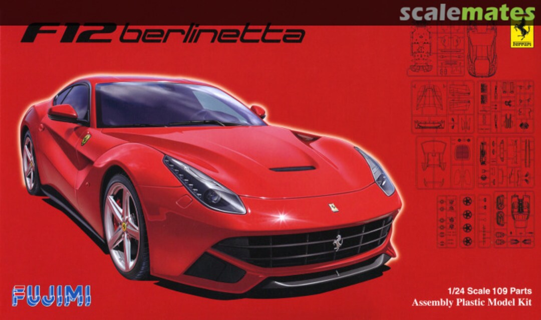 Boxart Ferrari F12 Berlinetta 12566 Fujimi Boxart Ferrari F12 Berlinetta 12566 Fujimi