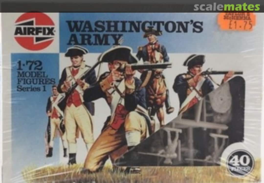 Boxart Washington's Army 01739 Airfix Boxart Washington's Army 01739 Airfix