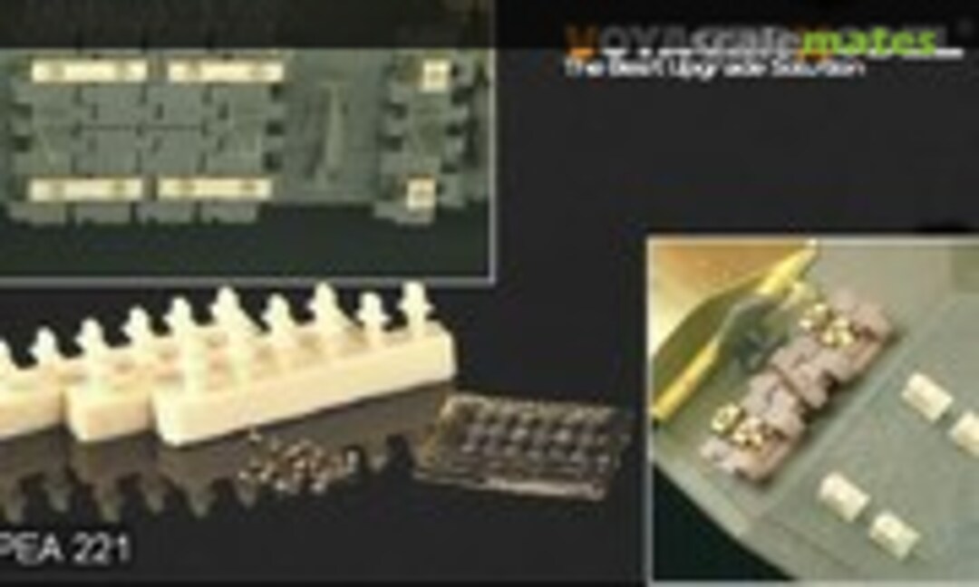 1:35 Spare Track Holders for JS Heavy Tank Series (18 pcs) (Voyager Model PEA221) PEA221