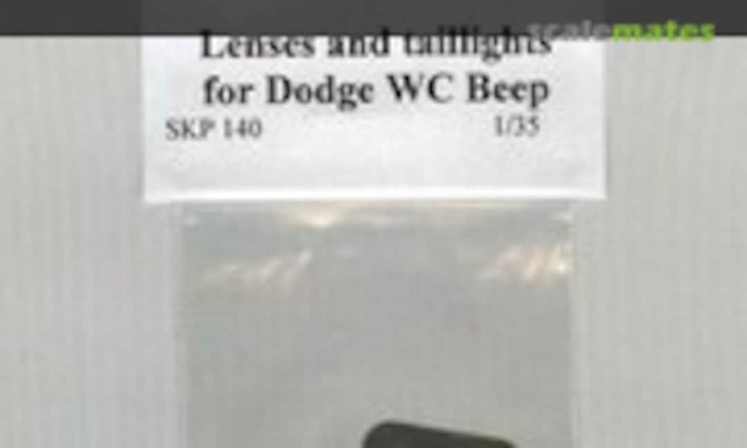 1:35 Lenses and tailights for Dodge WC Beep (SKP model SKP 140) SKP 140