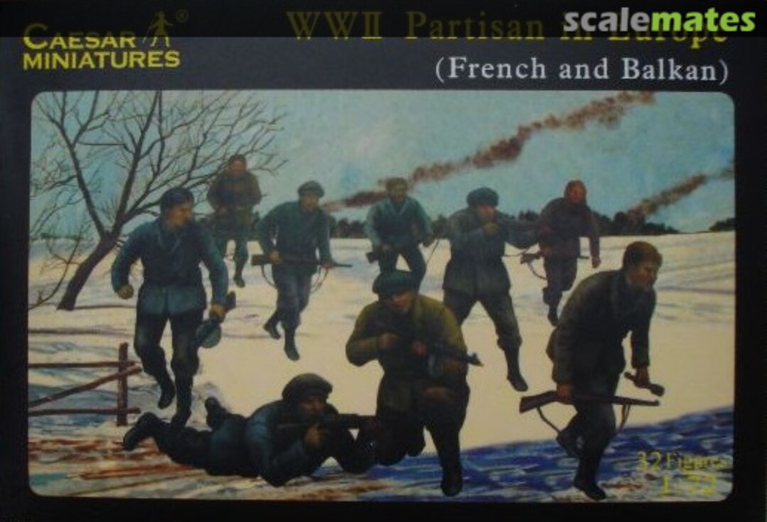 Boxart WWII Partisans in Europe H056 Caesar Miniatures