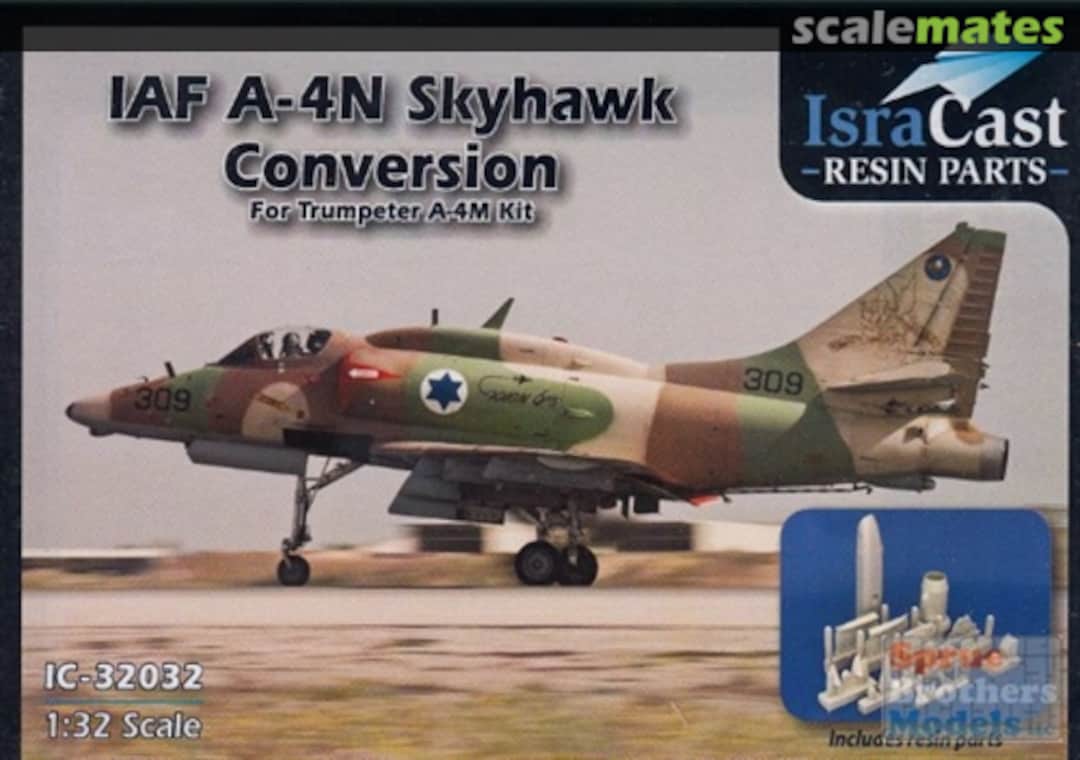 Boxart IAF A-4N Skyhawk Conversion Set 32032 IsraCast Boxart IAF A-4N Skyhawk Conversion Set 32032 IsraCast