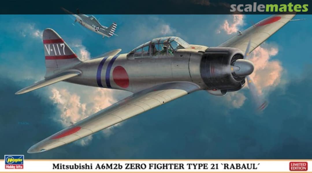 Boxart Mitsubishi A6M2b Zero Fighter Type 21 `Rabaul´ 07359 Hasegawa Boxart Mitsubishi A6M2b Zero Fighter Type 21 `Rabaul´ 07359 Hasegawa