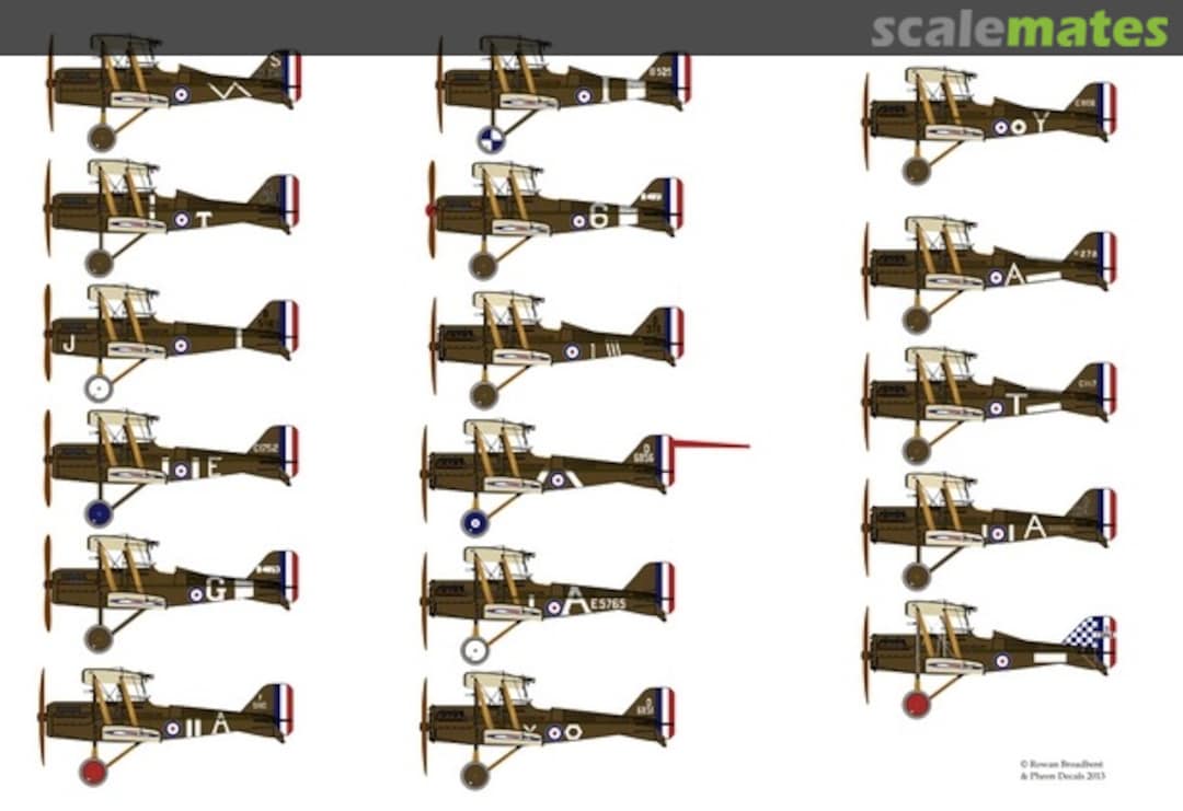 Boxart SE5a Hisso & Viper Aces in France 72005 Pheon Decals Boxart SE5a Hisso & Viper Aces in France 72005 Pheon Decals