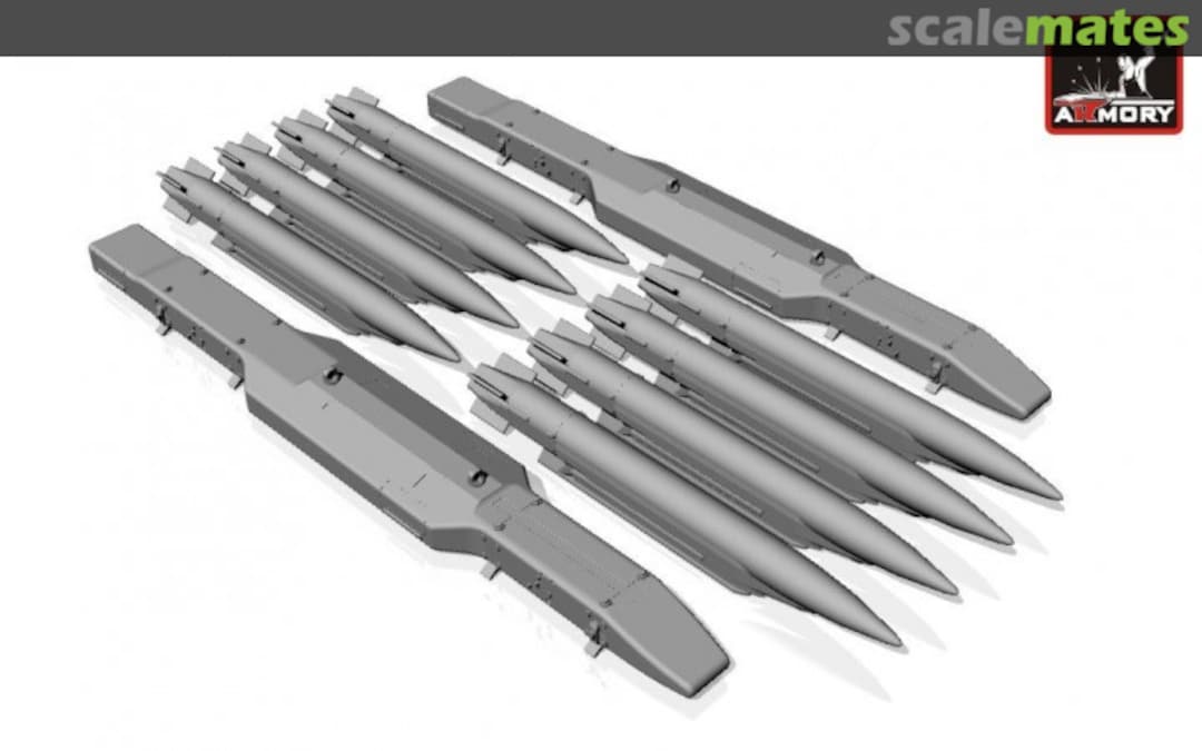 Boxart GBU-39 Small Diameter Bomb with BRU-61/A carriage system ACA7303 Armory