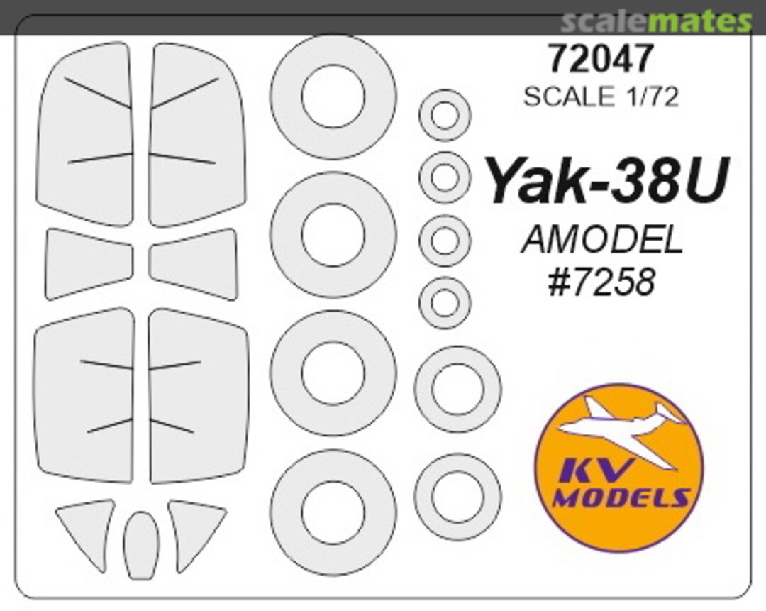 Boxart Yakovlev Yak-38U 72047 KV Models Boxart Yakovlev Yak-38U 72047 KV Models