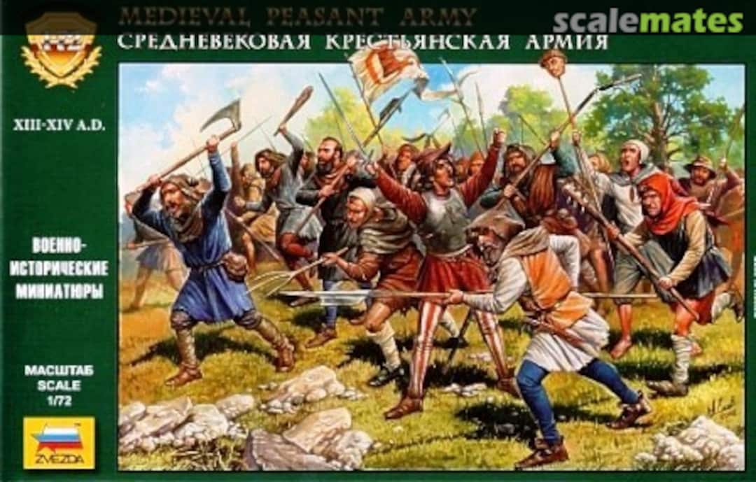 Boxart Medieval Peasant Army 8059 Zvezda