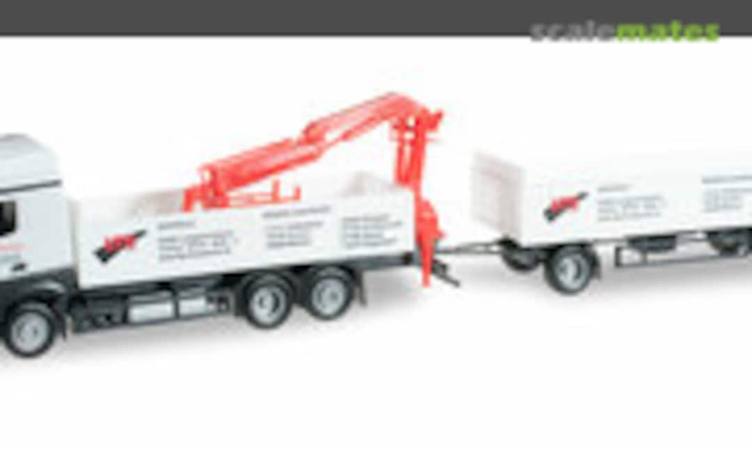 Mercedes-Benz Actros Streamspace Baustoff-Hängerzug &quot;LTG&quot; (Herpa 913577)
