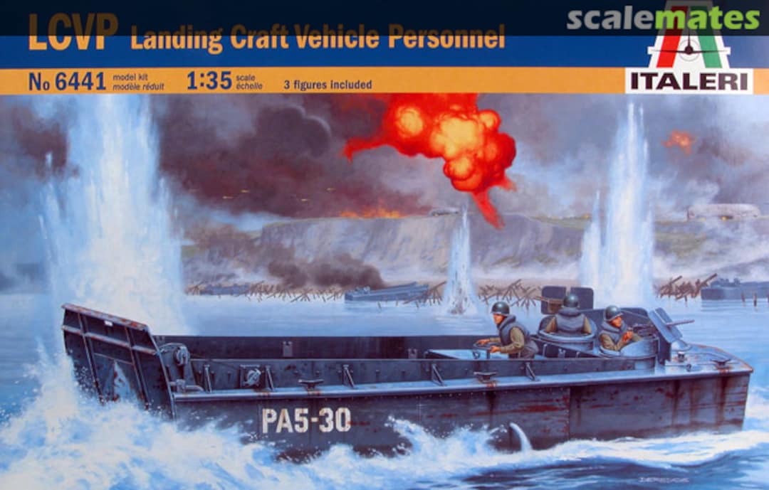 Boxart LCVP (Landing Craft, Vehicle, Personnel) 6441 Italeri Boxart LCVP (Landing Craft, Vehicle, Personnel) 6441 Italeri