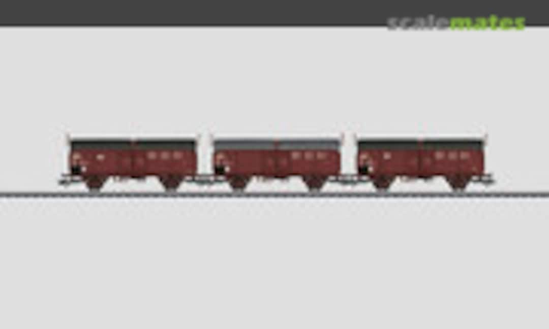 DB Tcs sliding Roof 3-car set (Märklin 46195)