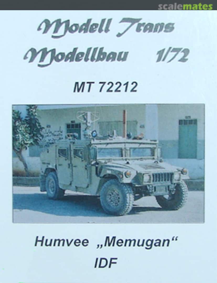 Boxart IDF Humwee Memugan MT72212 Modell Trans Modellbau Boxart IDF Humwee Memugan MT72212 Modell Trans Modellbau