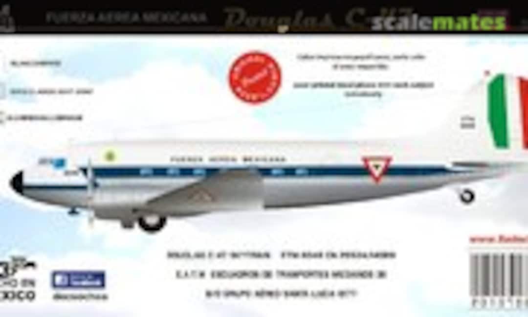 1:144 Fuerza Aerea Mexicana Douglas C-47 (8aDecs 7909-080) 7909-080