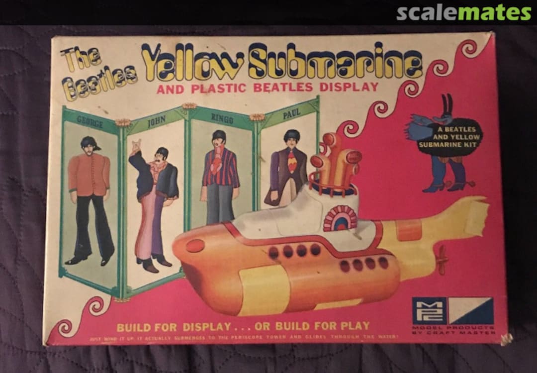 Boxart Yellow Submarine 617-2000 MPC Boxart Yellow Submarine 617-2000 MPC