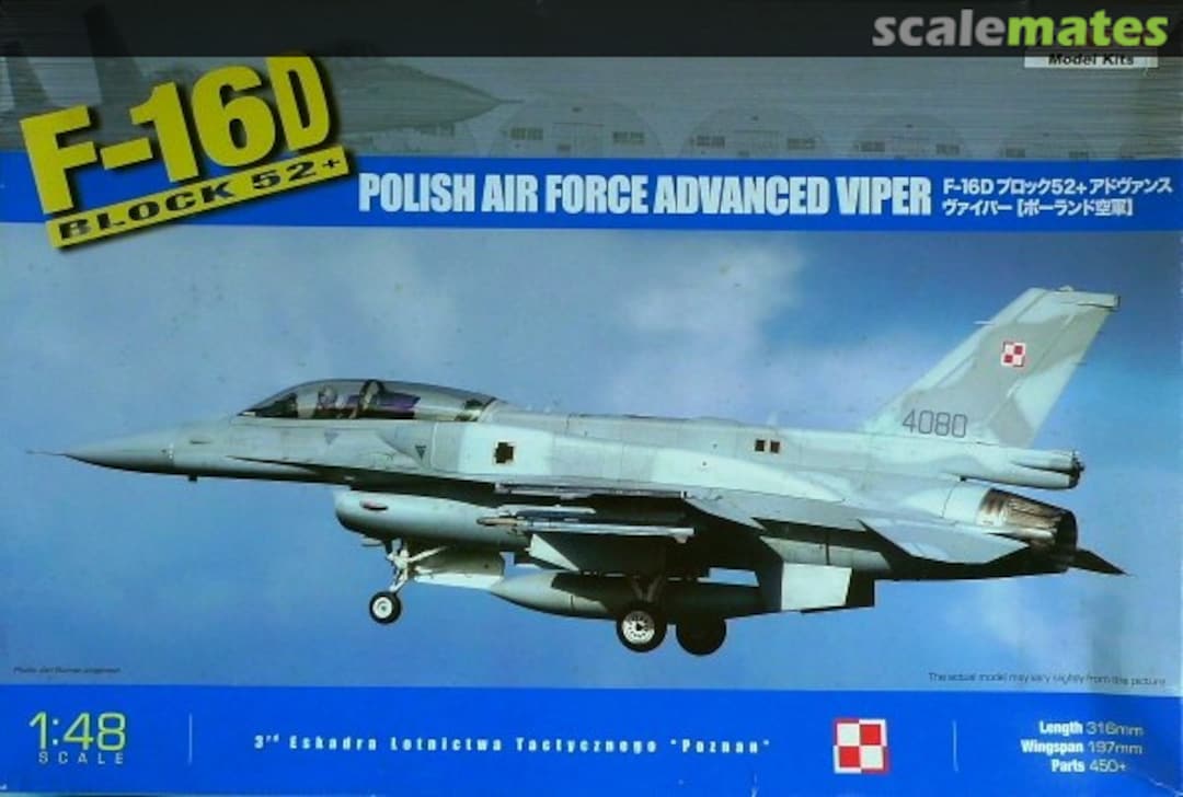 Boxart F-16D Block 52+ K48010 Kinetic Boxart F-16D Block 52+ K48010 Kinetic