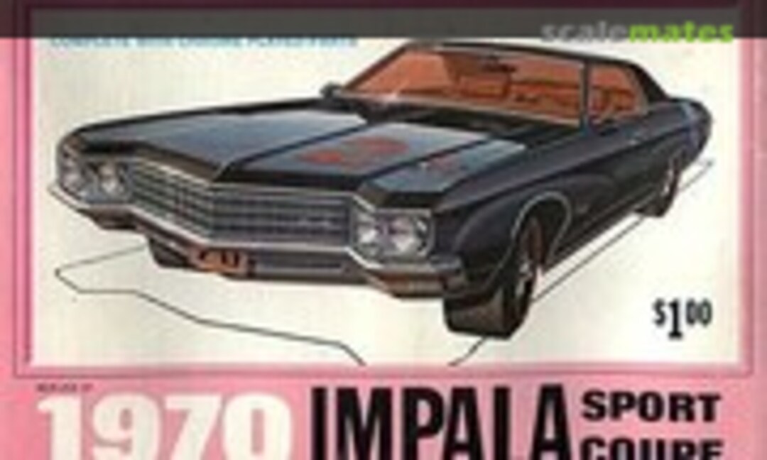 1:25 1970 Chevrolet Impala Sport Coupe (Palmer Plastics 7023)