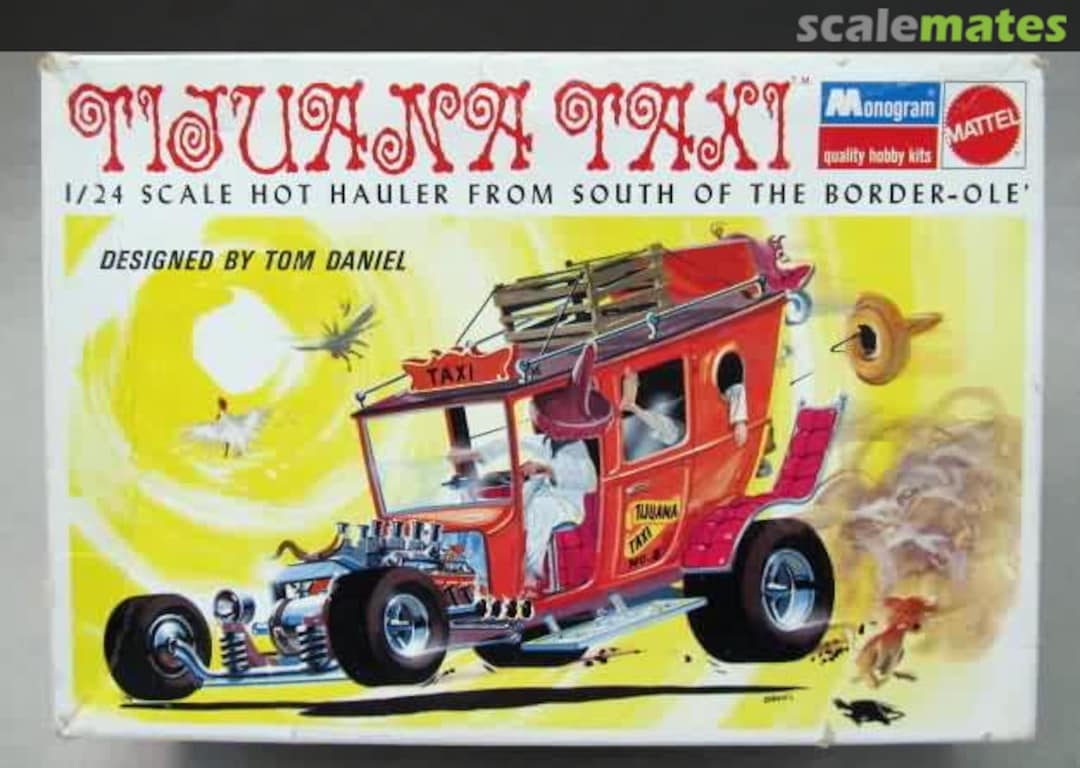 Boxart Tijuana Taxi 6743 Monogram/Mattel Boxart Tijuana Taxi 6743 Monogram/Mattel