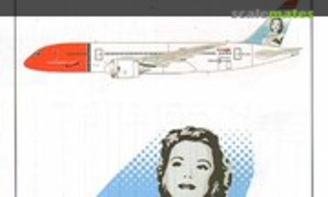 1:144 NORWEGIAN Boeing 787 EI-LNA 'SONJA HENIE' (Lima November Decals LN144-552) LN144-552