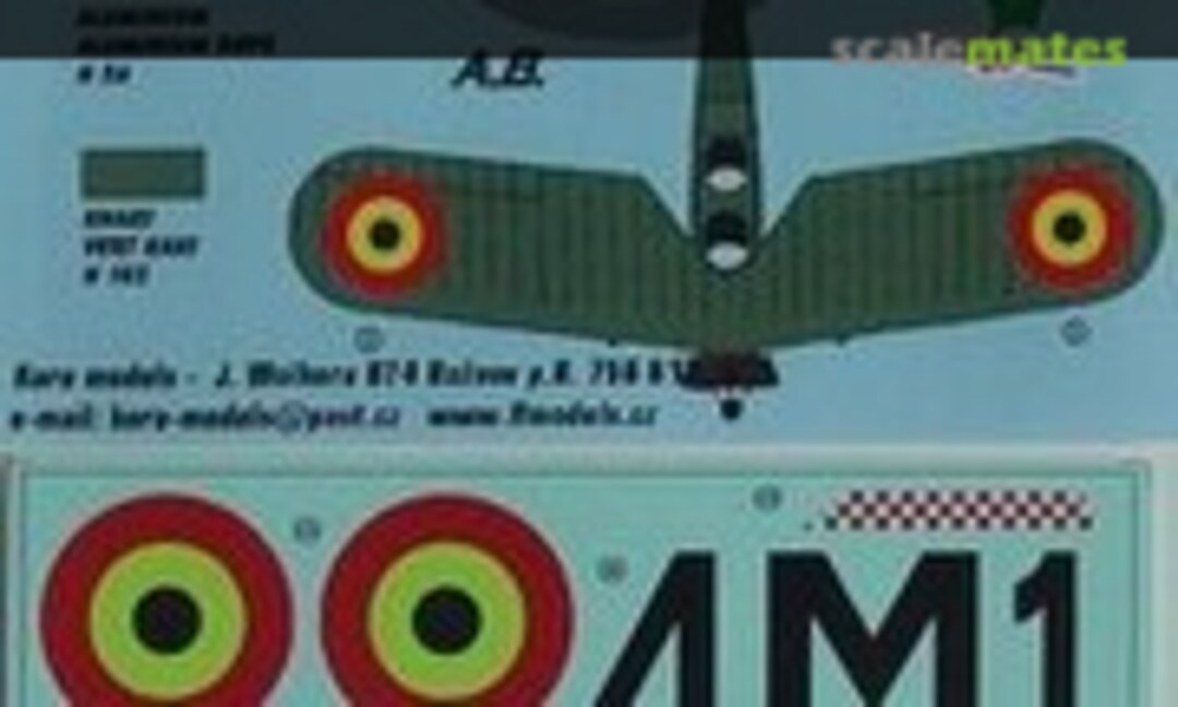 1:72 Morane-Saulnier MS.236Et.2 (Kora Models CSD7251) CSD7251