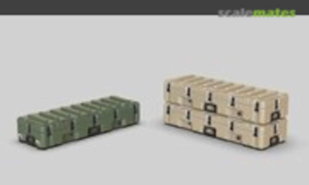 1:35 Modern US Army PELICAN M60 Machine Gun Case (Eureka XXL E-071) E-071