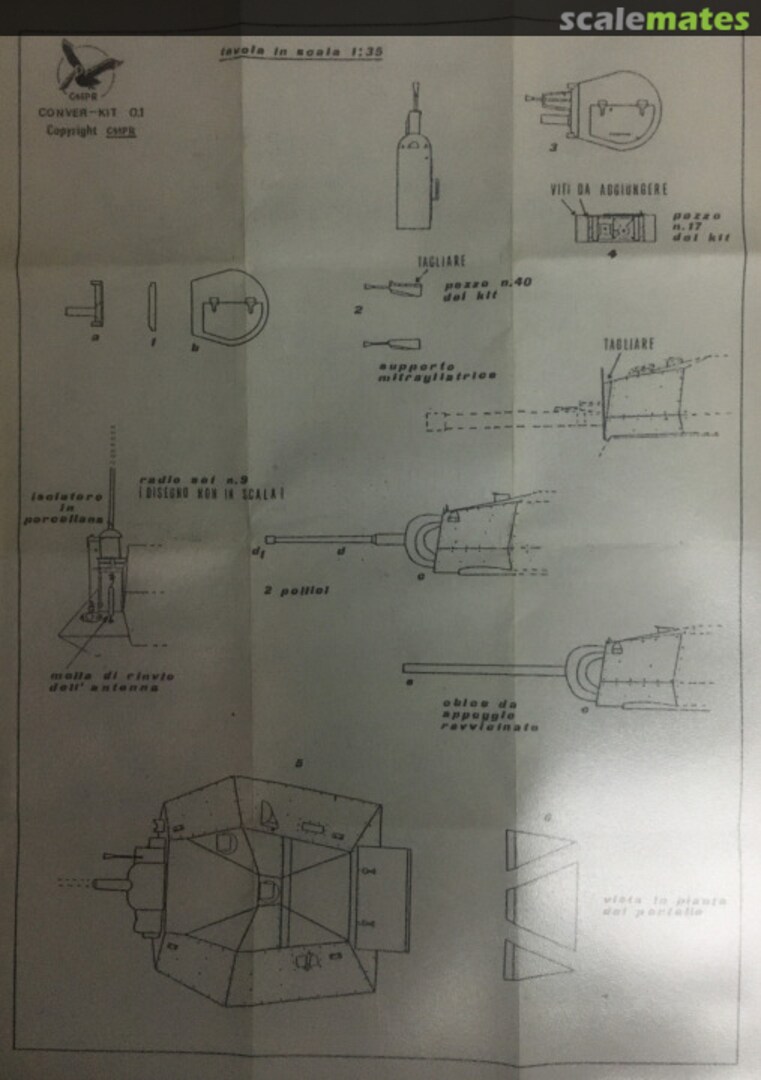 Boxart CRUSADER II CONVERSION 001 C.M.P.R. Club Modellismo Plastico Ravenna Boxart CRUSADER II CONVERSION 001 C.M.P.R. Club Modellismo Plastico Ravenna