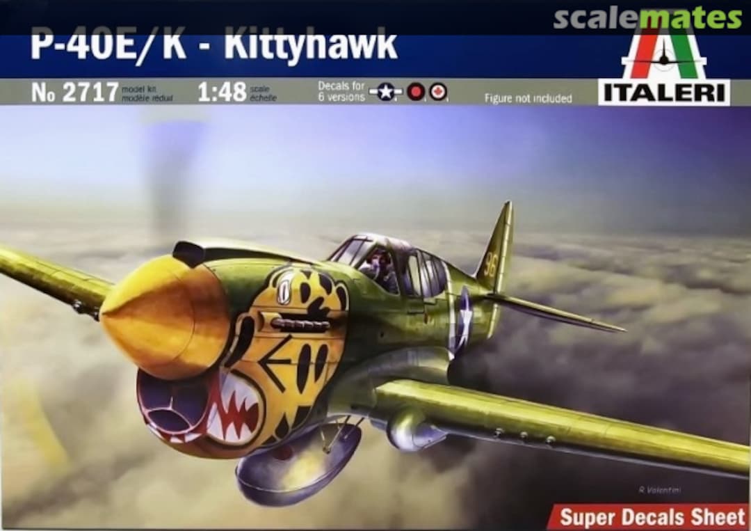 Boxart P-40E/K - Kittyhawk 2717 Italeri Boxart P-40E/K - Kittyhawk 2717 Italeri