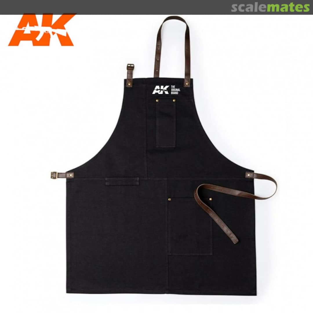 Boxart AK OFFICIAL APRON BLACK AK 9200 AK Interactive