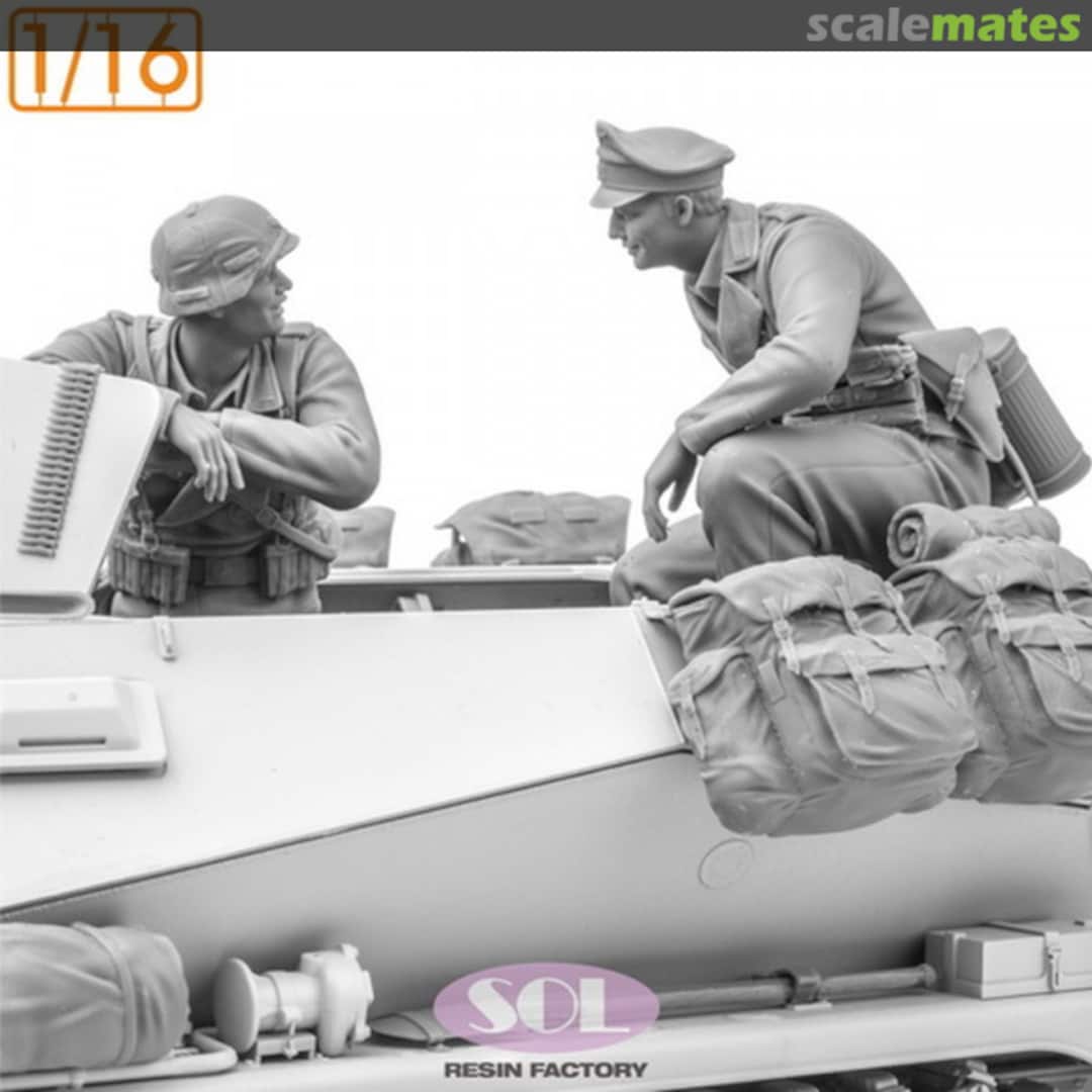 Boxart Crew for German Sd.kfz.250/1 MM858 SOL Boxart Crew for German Sd.kfz.250/1 MM858 SOL