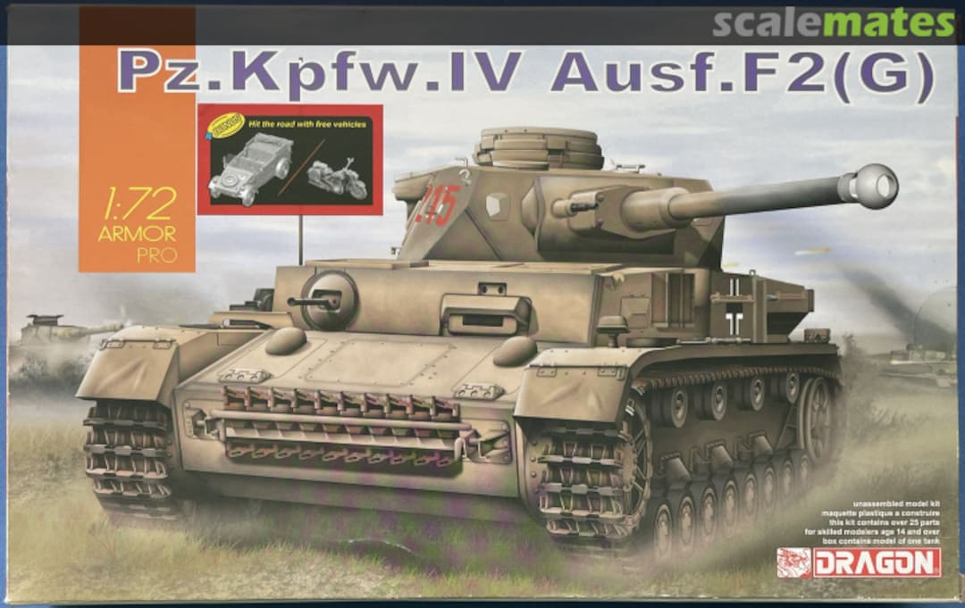 Boxart Pz.Kpfw.IV Ausf.F2(G) 7549 Dragon Boxart Pz.Kpfw.IV Ausf.F2(G) 7549 Dragon