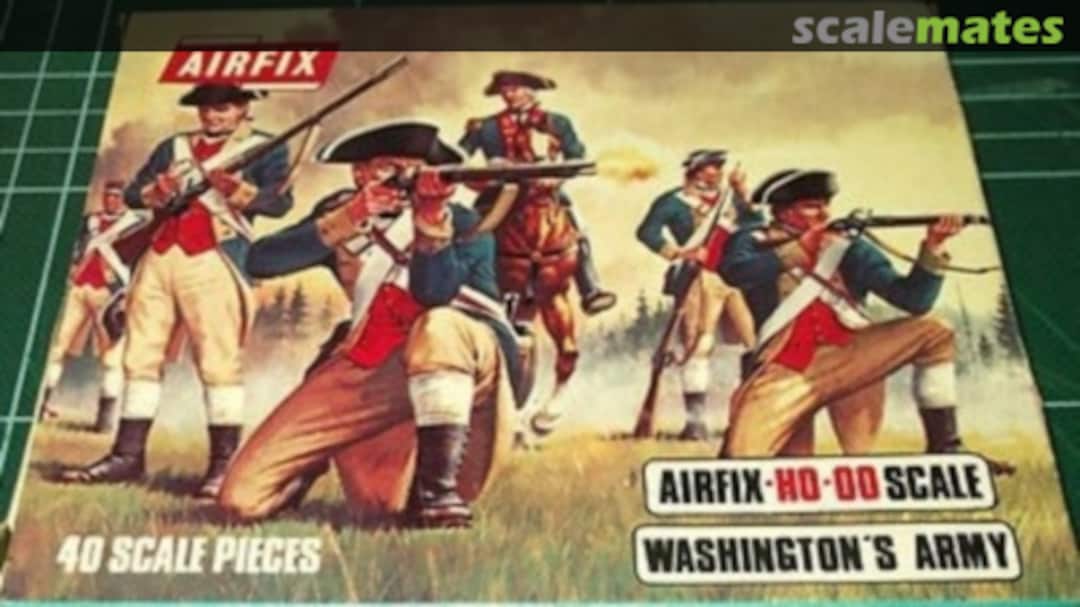 Boxart Washington's Army S39 Airfix Boxart Washington's Army S39 Airfix
