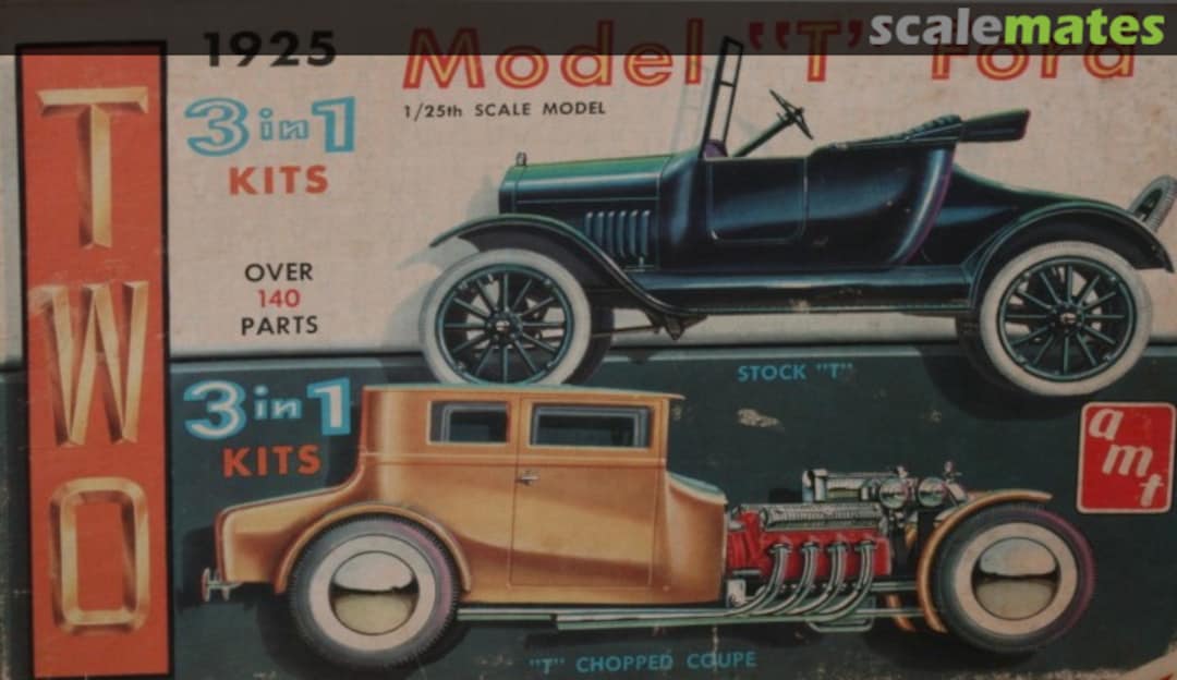 Boxart 1925 Model "T" Ford 125 AMT Boxart 1925 Model "T" Ford 125 AMT