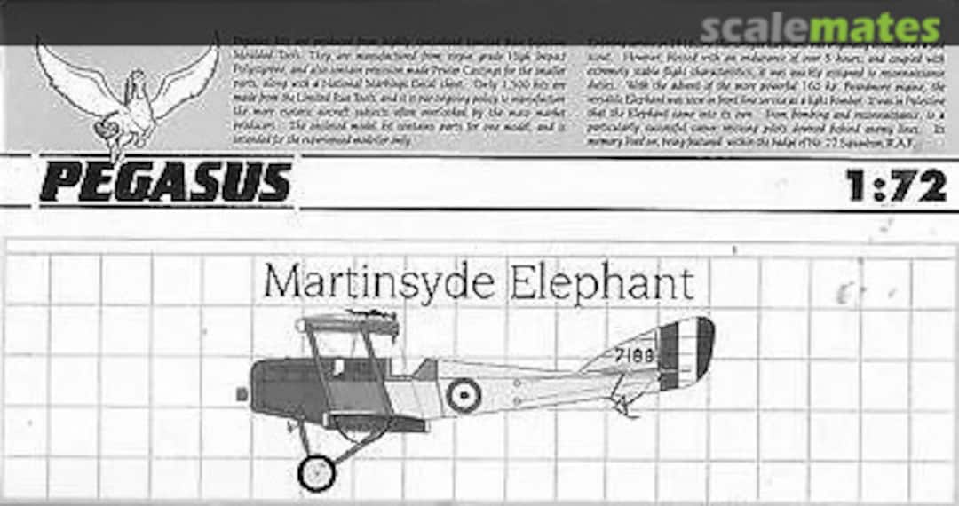 Boxart Martinsyde Elephant 4014 Pegasus Boxart Martinsyde Elephant 4014 Pegasus