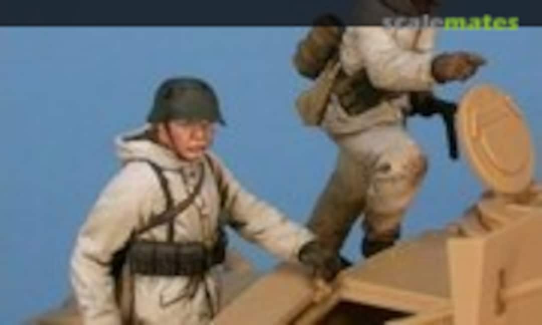 1:48 German Tank Riders StuG. III Winter #Set 1 (Gaso.line GAS50371)