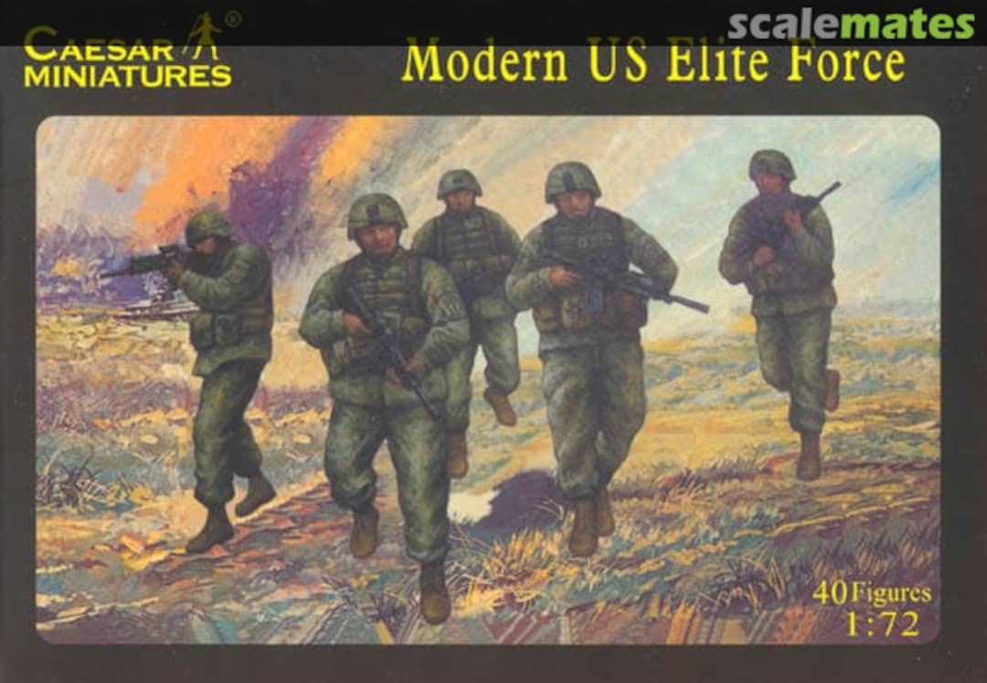 Boxart Modern US Elite Force H058 Caesar Miniatures Boxart Modern US Elite Force H058 Caesar Miniatures
