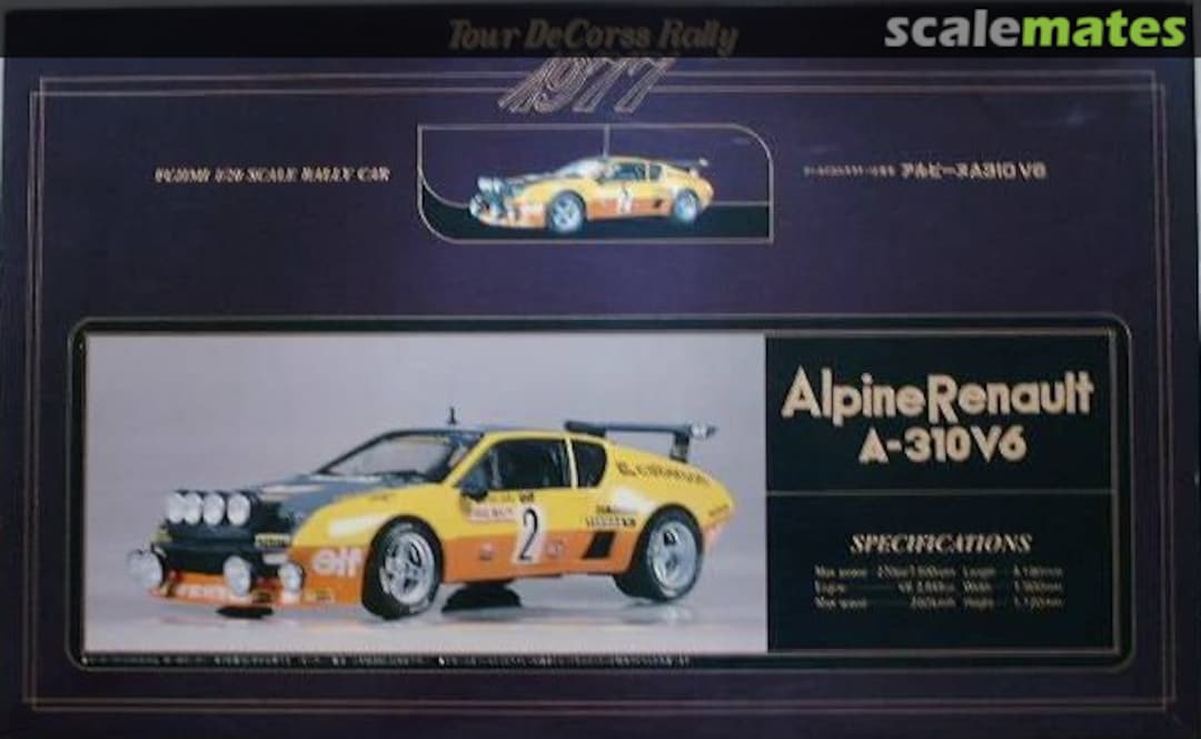 Boxart Alpine Renault A-310 V6 RC-13 Fujimi Boxart Alpine Renault A-310 V6 RC-13 Fujimi