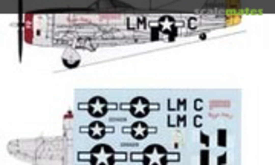 1:72 P-47D Thunderbolt (Flying Papa's Decals FPKA72N106) FPKA72N106