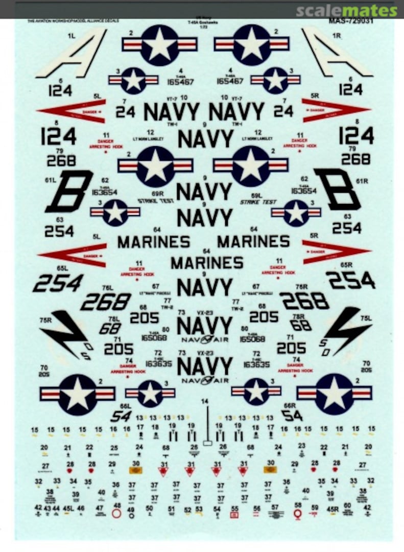 Boxart T-45 A/C Goshawk USN/USMC Training Wings MAS-729031 Model Alliance Boxart T-45 A/C Goshawk USN/USMC Training Wings MAS-729031 Model Alliance