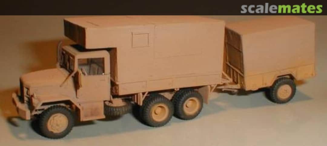 Boxart Eigenbaushelter US 2 1/2ton Truck M35 m. Anhänger MR-87008 MR Modellbau Boxart Eigenbaushelter US 2 1/2ton Truck M35 m. Anhänger MR-87008 MR Modellbau
