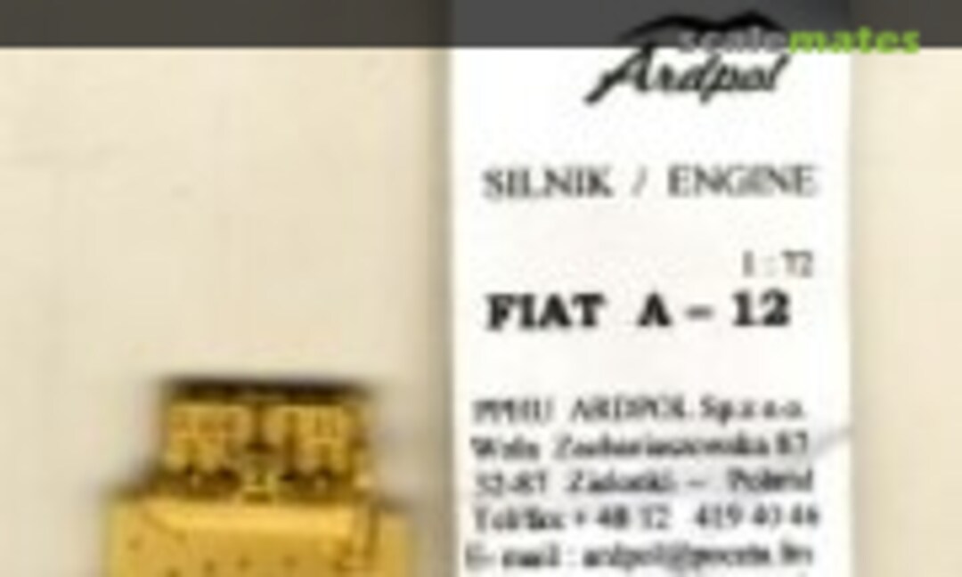 1:72 Fiat A12 Engine (Ardpol AC-006) AC-006