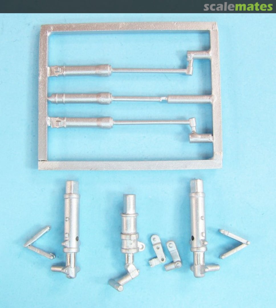 Boxart Aerospatiale HH-65C Dolphin/Landing Gear - Whitemetal Detail 35003 Scale Aircraft Conversions