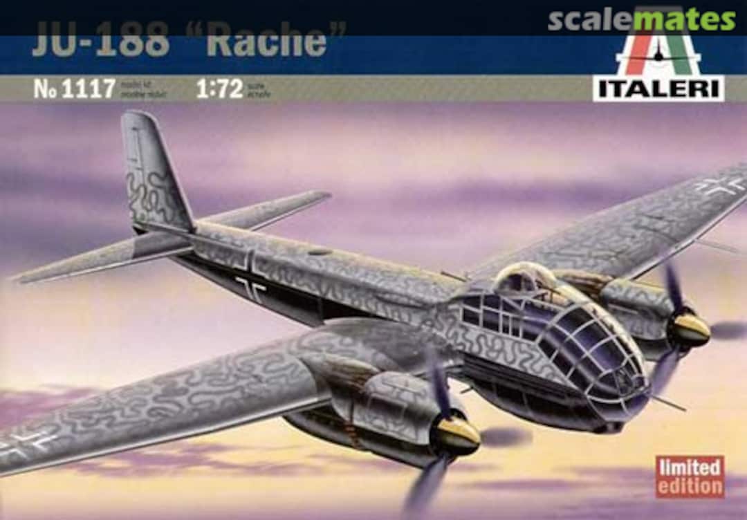Boxart Ju-188 "Rache" 1117 Italeri Boxart Ju-188 "Rache" 1117 Italeri