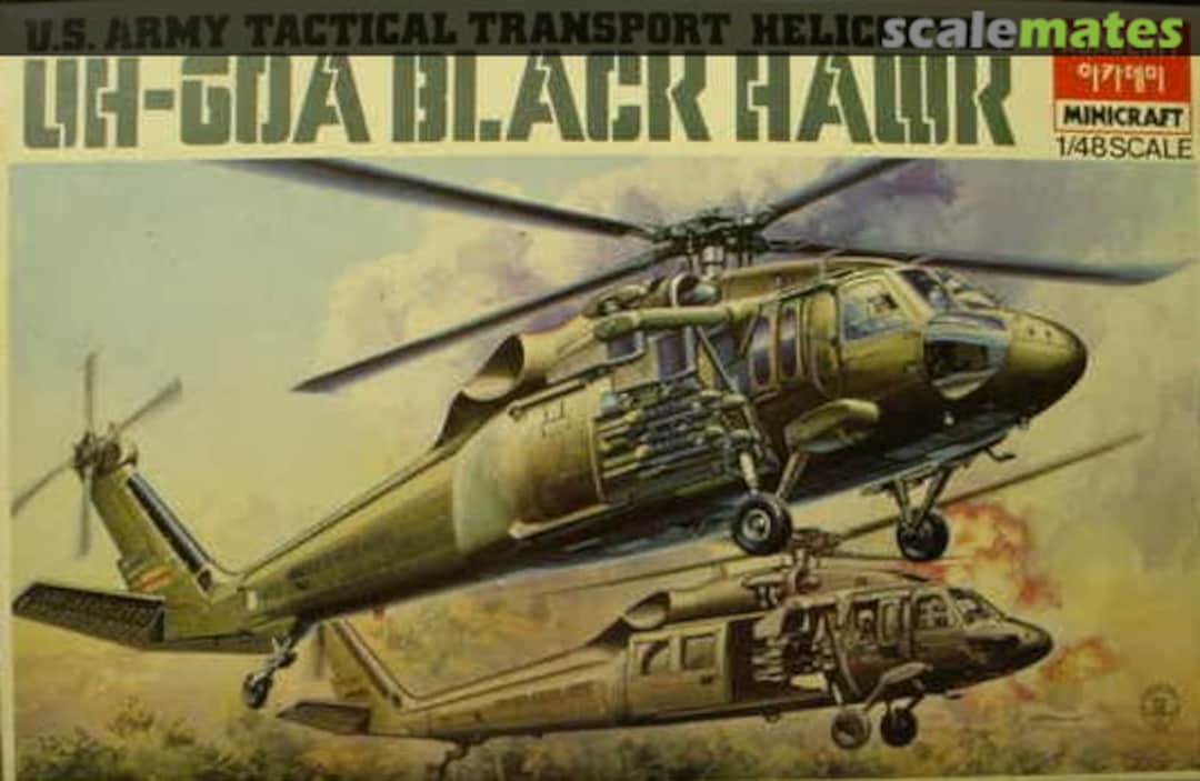 Boxart U.S. Army Tactical Transport Helicopter UH-60A Black Hawk FA034 Academy Boxart U.S. Army Tactical Transport Helicopter UH-60A Black Hawk FA034 Academy