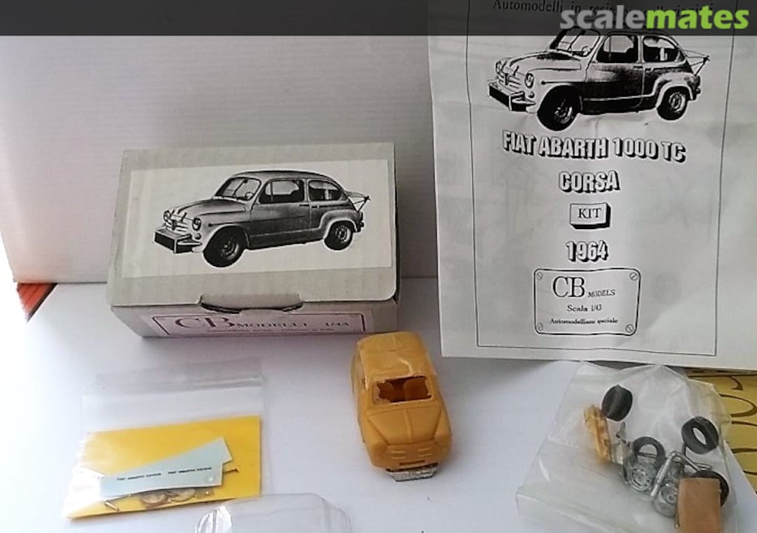 Boxart Fiat-Abarth 1000 TC CB Modelli Boxart Fiat-Abarth 1000 TC CB Modelli