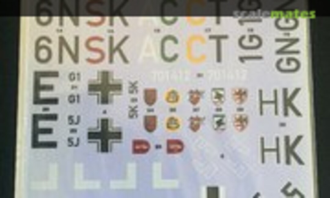 1:72 Heinkel He 111 Late (Authentic Decals 72-42) 72-42