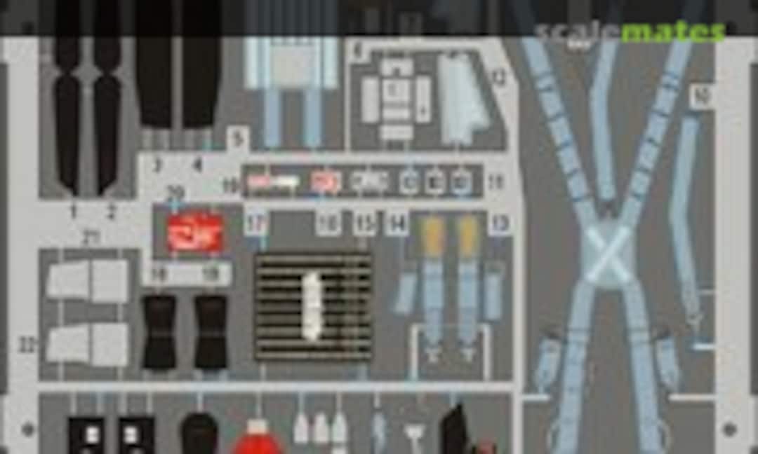 1:32 MiG-29 Fulcrum K-36DM seat (Eduard 32559) 32559