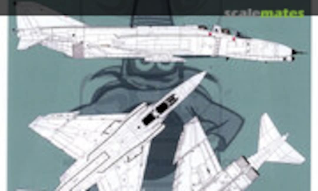 1:48 Early Phantom Stencils (Speed Hunter Graphics 48023) 48023