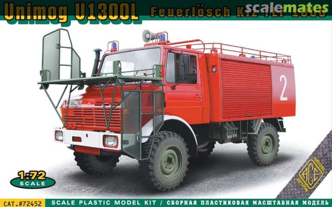 Boxart Unimog U 1300L Feuerlösch Kfz TLF 1000 72452 ACE Boxart Unimog U 1300L Feuerlösch Kfz TLF 1000 72452 ACE