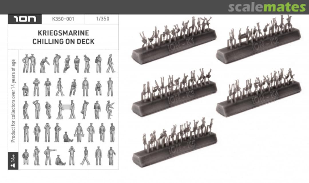Boxart Kriegsmarine - Chilling on Deck K350-001 ION Model