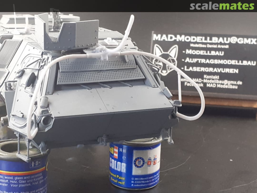 Contents TPz Fuchs 1A7 - 1A8 Drahtschneider / Wire Cutter T-018 MAD-Modellbau Contents TPz Fuchs 1A7 - 1A8 Drahtschneider / Wire Cutter T-018 MAD-Modellbau