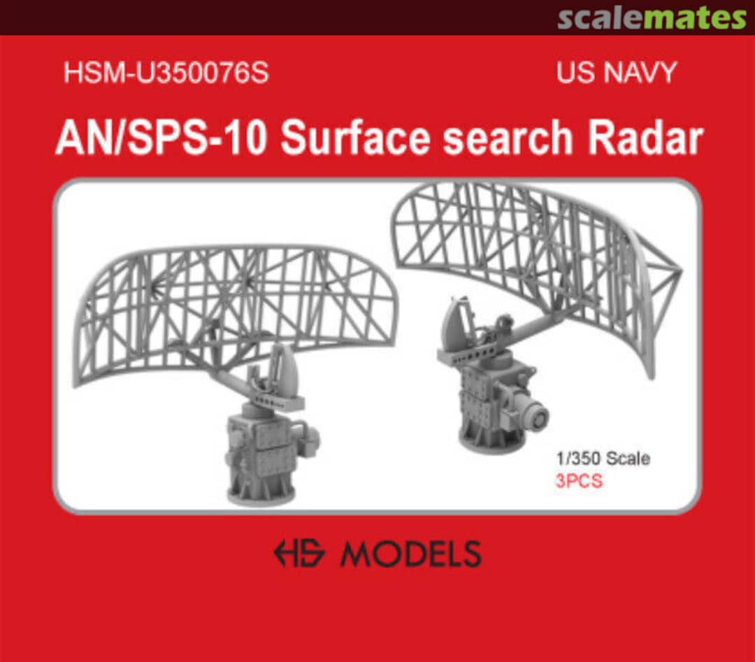 Boxart AN/SPS-10 Surface search Radar HSM-U350076S HS Models Boxart AN/SPS-10 Surface search Radar HSM-U350076S HS Models